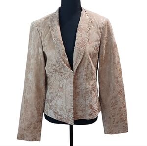 Yvonne Marie Leather Jacket Metallic